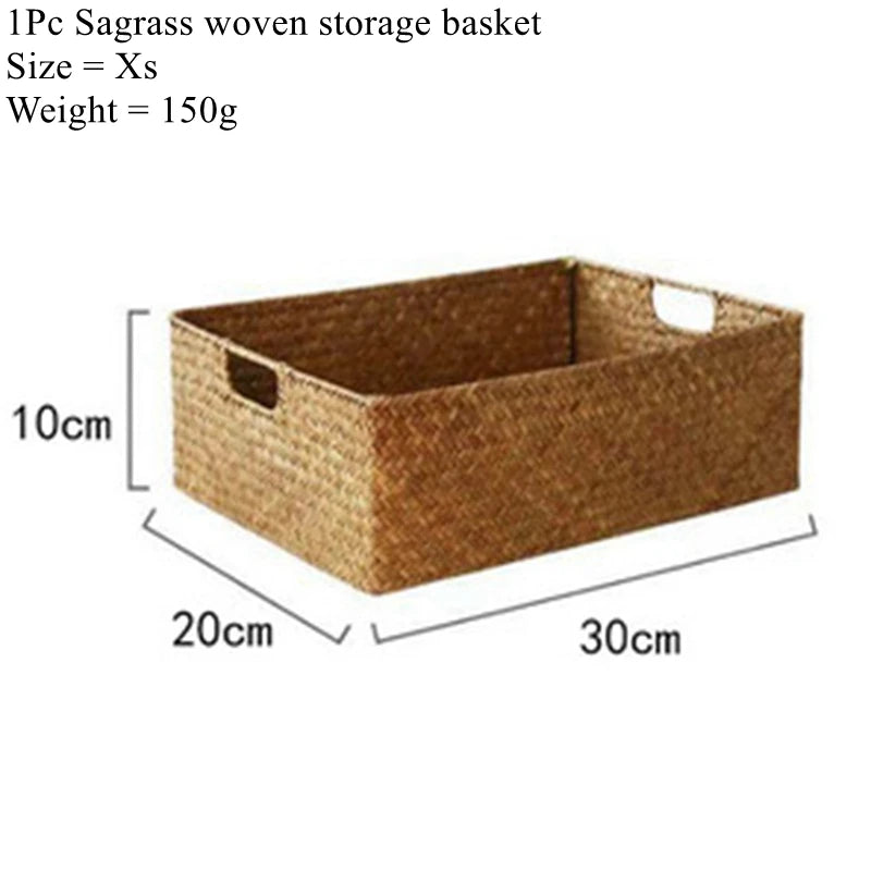 Panier en osier tressé Zerolife - Décoration intérieure, Rangement, Cuisine