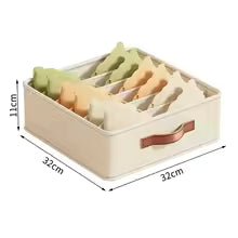 Boîte de Rangement Modulable pour Tiroirs : Organiseur pour Sous-vêtements, Chaussettes, Soutiens-gorge et Accessoires