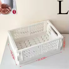 Boîte de rangement pliable et polyvalente pour bureau et maison