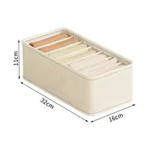 Boîte de Rangement Modulable pour Tiroirs : Organiseur pour Sous-vêtements, Chaussettes, Soutiens-gorge et Accessoires