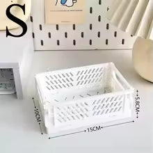 Boîte de rangement pliable et polyvalente pour bureau et maison