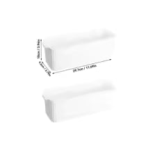 Boîte de Rangement Multifonction WORTHBUY avec Poignée - Organiseur Polyvalent pour Bureau, Cuisine, Salle de Bain