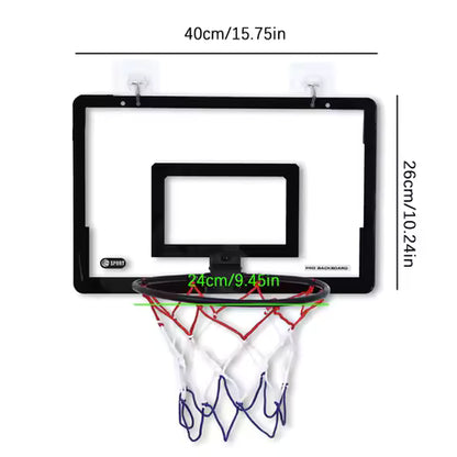 Mini Panier de Basket Intérieur pour Enfants et Adultes - Jeu Mural et Porte