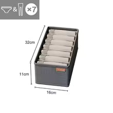 Boîte de Rangement Modulable pour Tiroirs : Organiseur pour Sous-vêtements, Chaussettes, Soutiens-gorge et Accessoires