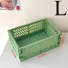 Boîte de rangement pliable et polyvalente pour bureau et maison