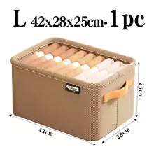 Boîte de Rangement Épaisse pour Vêtements : Pantalons, Pulls, Jeans - Organiseur de Placard et Tiroir