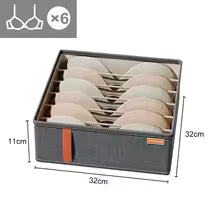 Boîte de Rangement Modulable pour Tiroirs : Organiseur pour Sous-vêtements, Chaussettes, Soutiens-gorge et Accessoires
