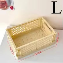 Boîte de rangement pliable et polyvalente pour bureau et maison