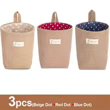 Lot de 3 paniers de rangement en jute et lin - Organisateur polyvalent pour plantes, jouets et décoration intérieure