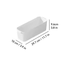 Boîte de Rangement Multifonction WORTHBUY avec Poignée - Organiseur Polyvalent pour Bureau, Cuisine, Salle de Bain
