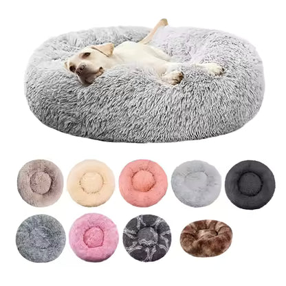 Panier Douillet d'Hiver pour Chien et Chat - Lit Peluche Lavable