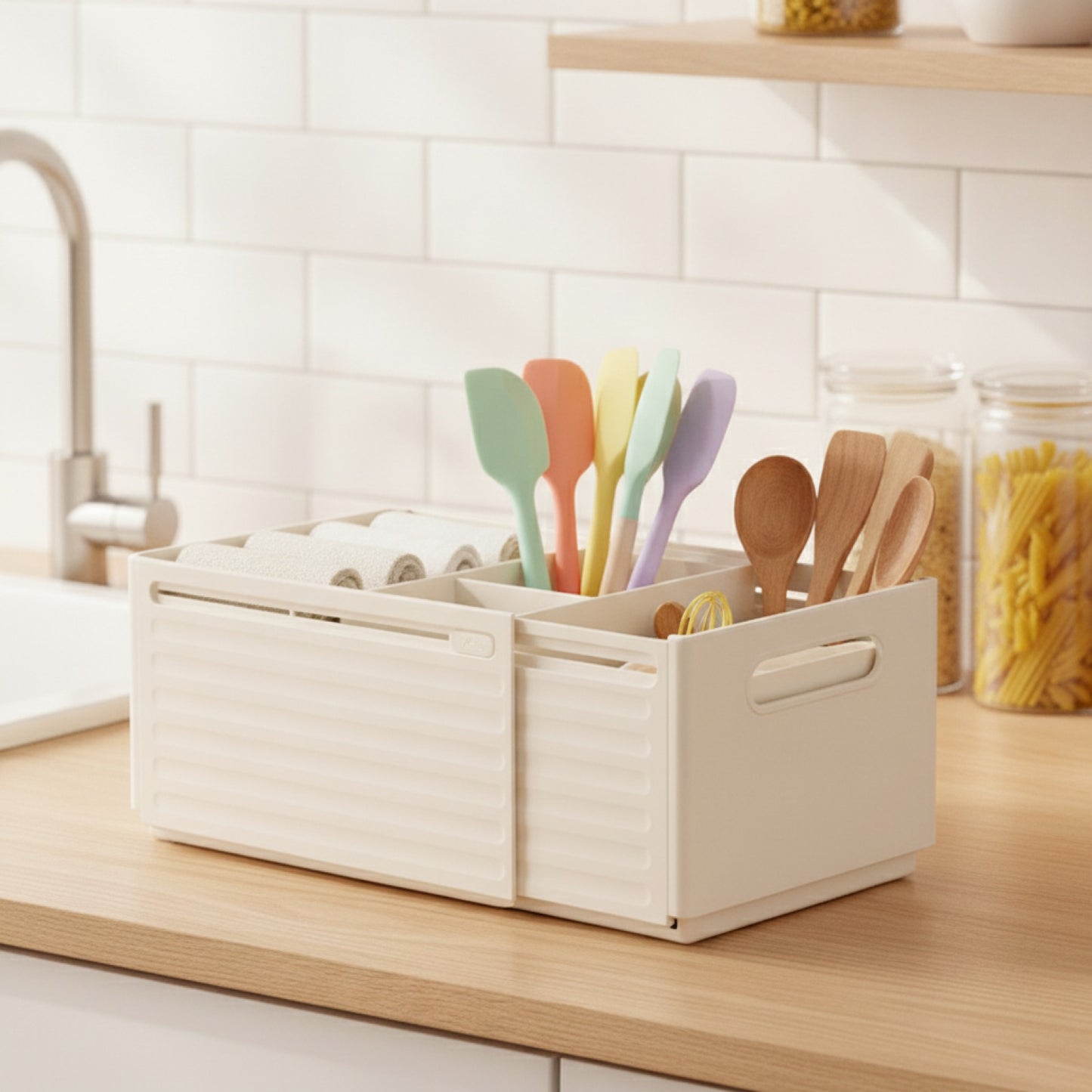 Boîte de Rangement Modulable pour Vêtements et Cuisine - Organiseur Polyvalent