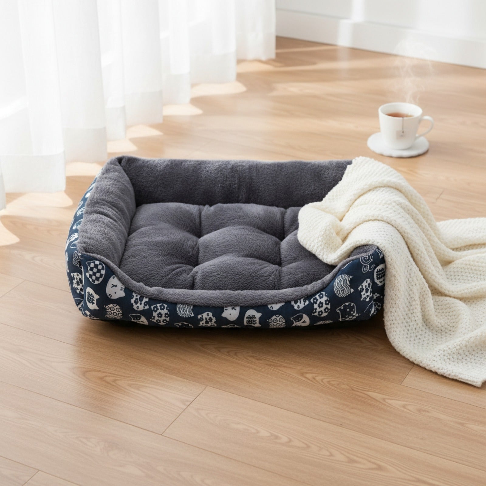 Coussin Confortable pour Chien et Chat - Idéal Hiver & Toutes Tailles