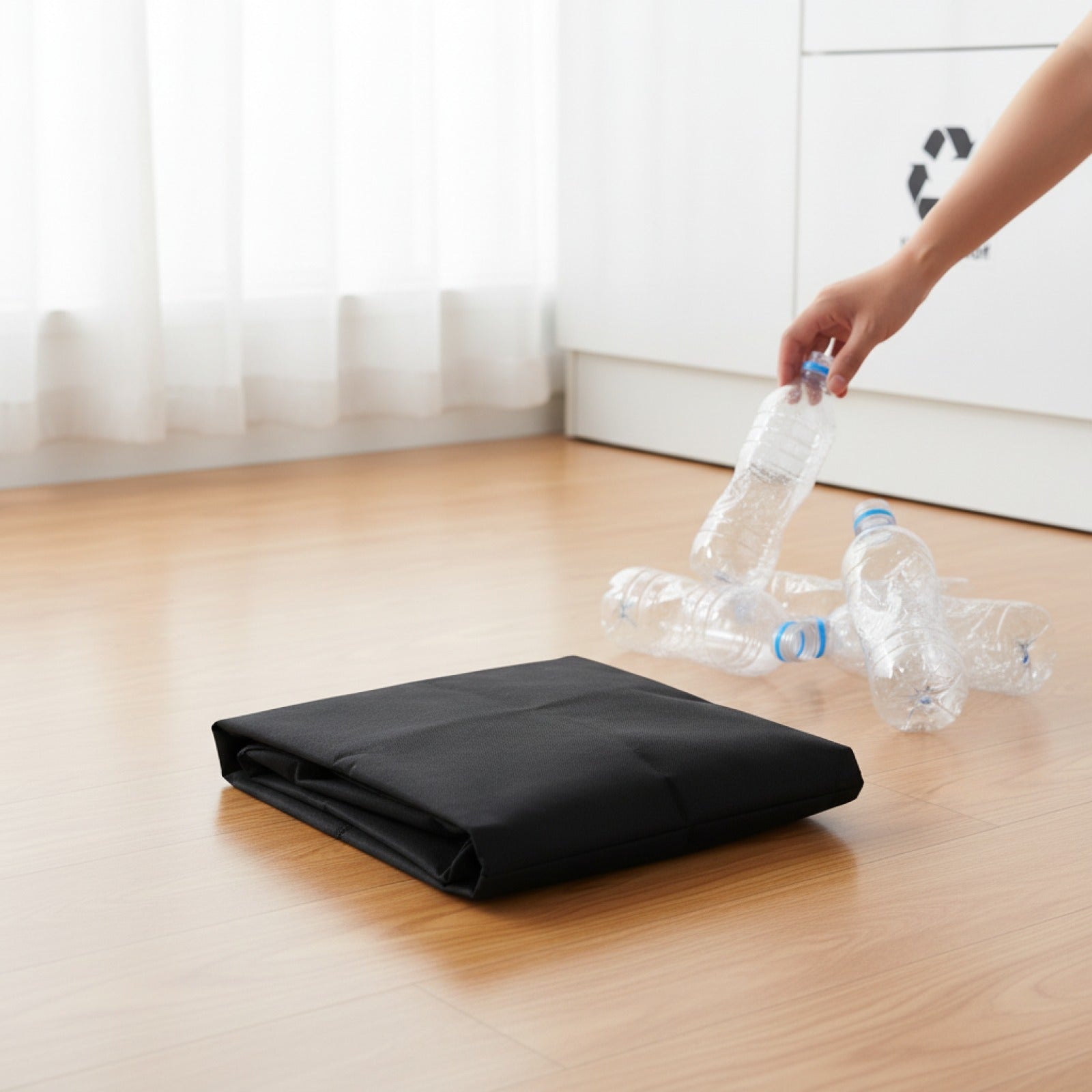 Sac de Rangement Pliant pour Bouteilles - Organisateur Recyclable