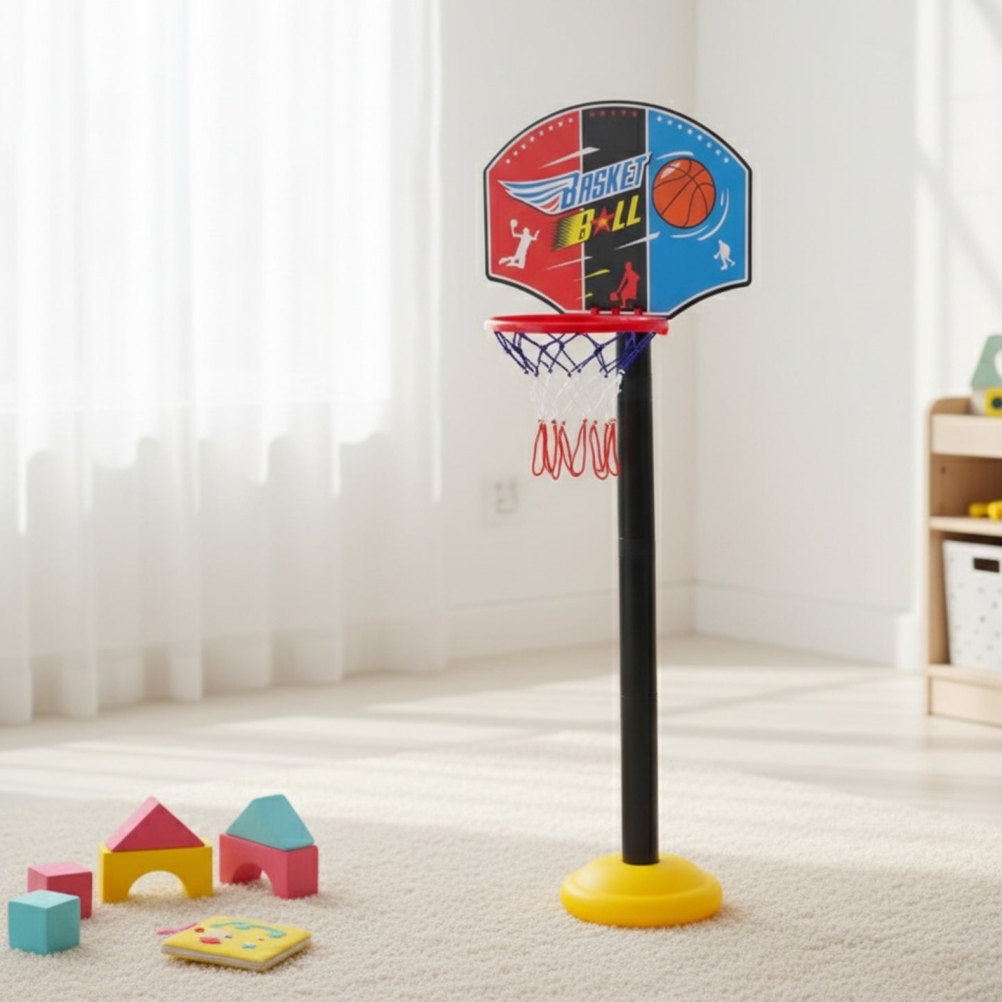 Porte-pied Ajustable pour Tout-Petits et Enfants (52-115CM) - Jouet de Sport d'Intérieur pour Bébé