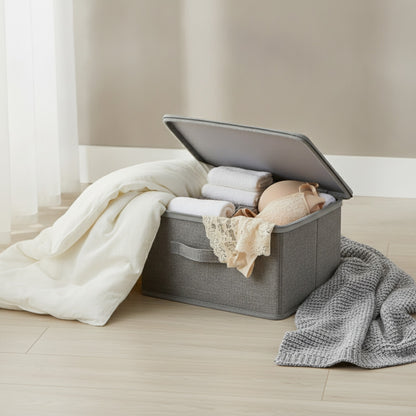 Boîte de Rangement Multifonction Grande Capacité pour Couettes, Sous-vêtements et Soutiens-gorge