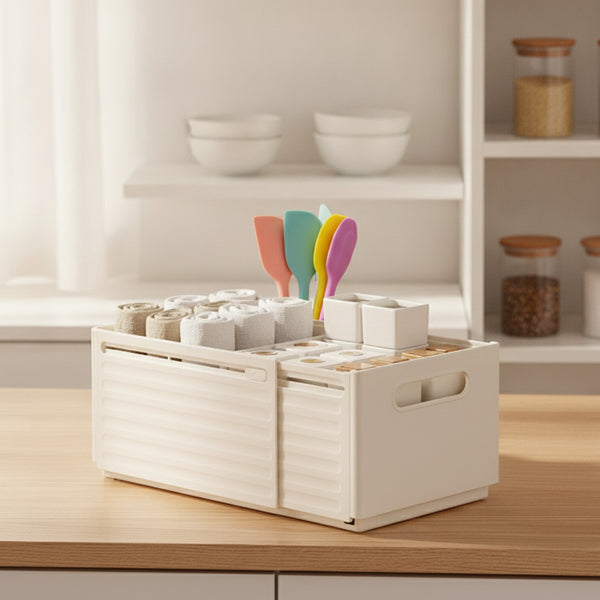 Boîte de Rangement Modulable pour Vêtements et Cuisine - Organiseur Polyvalent