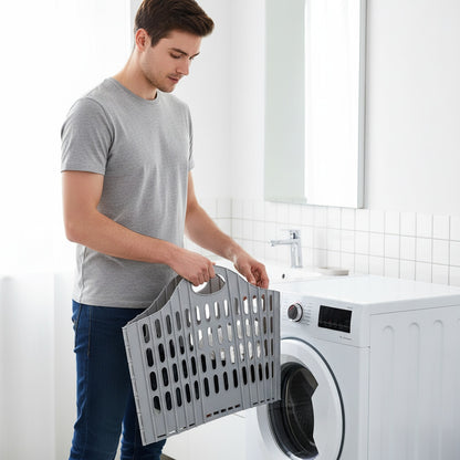 Panier à Linge Pliable Grande Capacité - Organiseur Portable pour Linge Sale