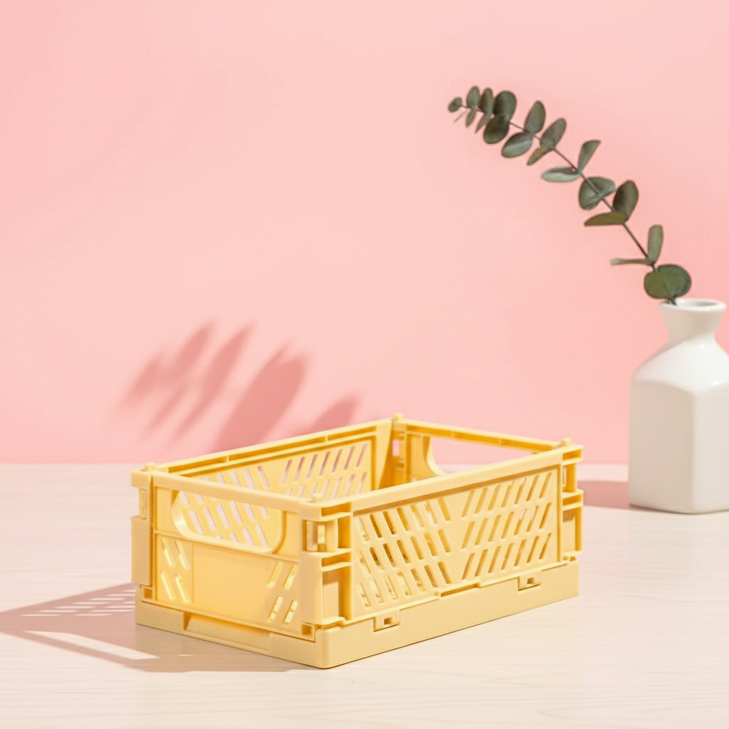 Boîte pliable rangement multifonction
