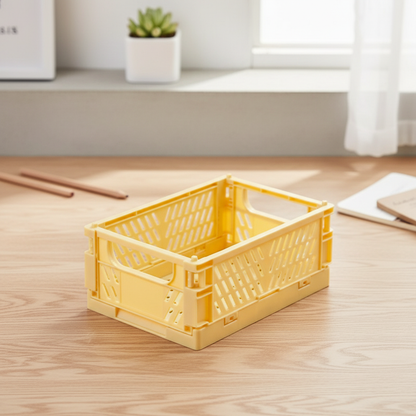 Boîte pliable rangement multifonction