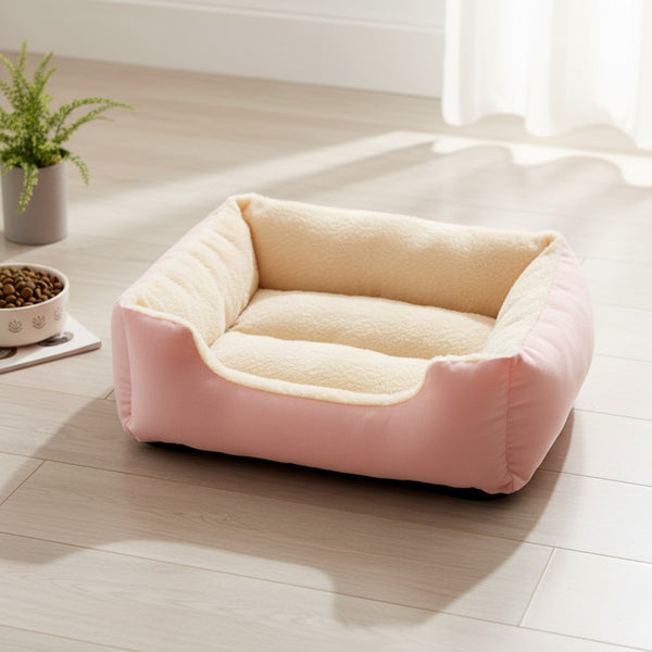 Panier Douillet pour Chat et Chiot - Coussin d'Hiver Confortable