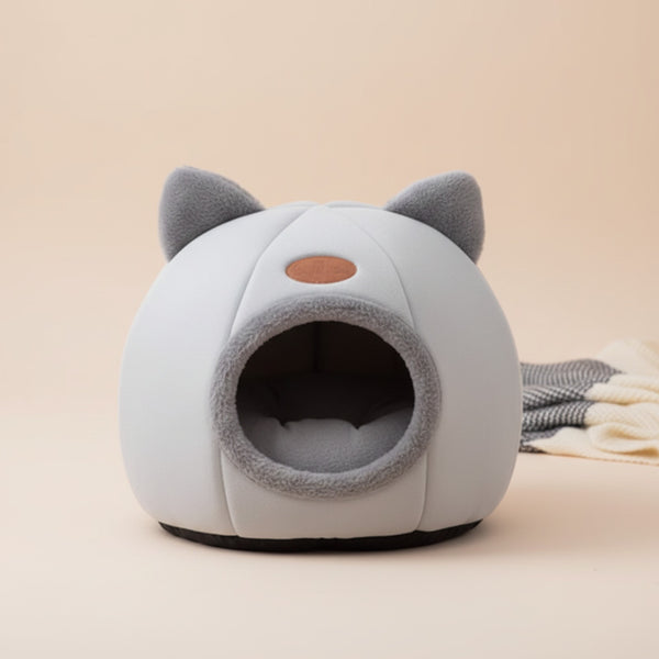 Lit Chauffant pour Chat - Nid Douillet et Confortable pour l'Hiver